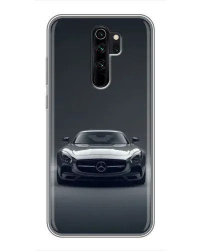 Чехол для Xiaomi Redmi Note 8 Pro с картинкой «Mercedes на черном»