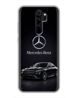 Чехол для Xiaomi Redmi Note 8 Pro с картинкой «Mercedes — решетка радиатора»
