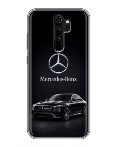 Чехол для Xiaomi Redmi Note 8 Pro с картинкой «Mercedes — решетка радиатора»
