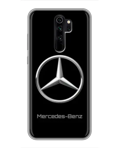 Чехол для Xiaomi Redmi Note 8 Pro с картинкой «Mercedes Silver Logo»