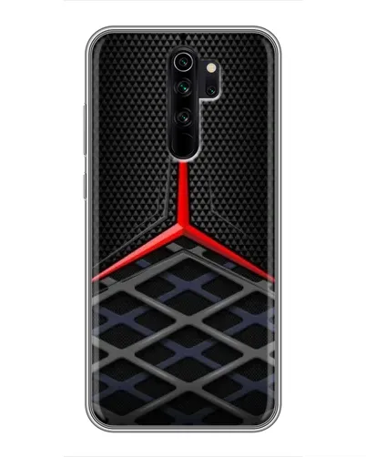 Чехол для Xiaomi Redmi Note 8 Pro с картинкой «Mercedes Carbon Grid»