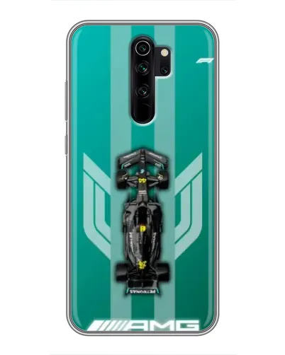 Чехол для Xiaomi Redmi Note 8 Pro с картинкой «Mercedes AMG Petronas»