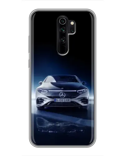 Чехол для Xiaomi Redmi Note 8 Pro с картинкой «Ночной Mercedes EQ»