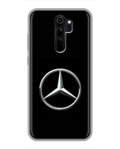 Чехол для Xiaomi Redmi Note 8 Pro с картинкой «Mercedes классический лого»