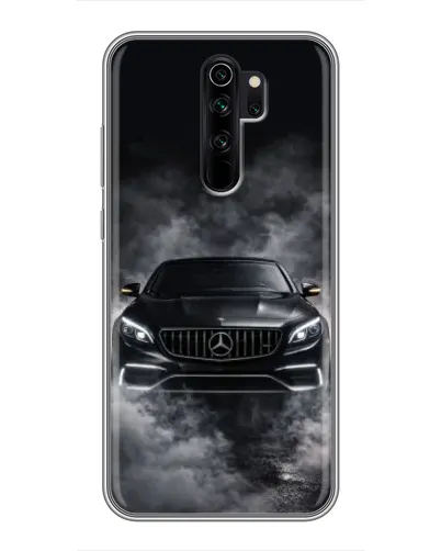 Чехол для Xiaomi Redmi Note 8 Pro с картинкой «Mercedes в дыму»