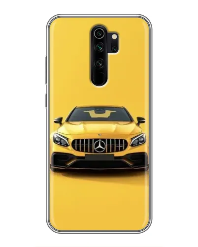 Чехол для Xiaomi Redmi Note 8 Pro с картинкой «Желтый Mercedes GT»