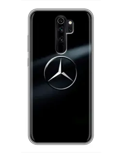 Чехол для Xiaomi Redmi Note 8 Pro с картинкой «Mercedes на металле»