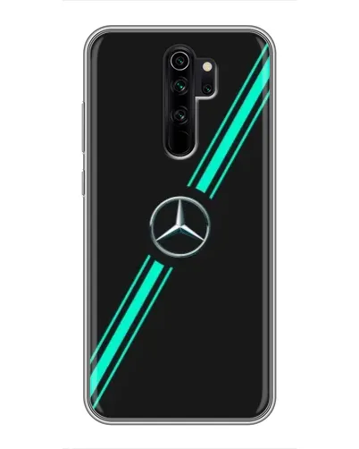 Чехол для Xiaomi Redmi Note 8 Pro с картинкой «Спортивные линии Mercedes» Чехол для Xiaomi Redmi Note 8 Pro с картинкой «Спортивные линии Mercedes»