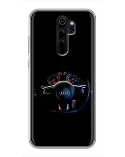 Чохол для Xiaomi Redmi Note 8 Pro з картинкою «Салон Audi — кермо» Чохол для Xiaomi Redmi Note 8 Pro з картинкою «Салон Audi — кермо»