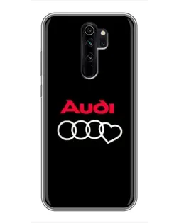 Чохол для Xiaomi Redmi Note 8 Pro з картинкою «Логотип Audi Heart»