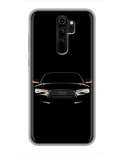 Чехол для Xiaomi Redmi Note 8 Pro с картинкой «Audi — ночной контур» Чехол для Xiaomi Redmi Note 8 Pro с картинкой «Audi — ночной контур»