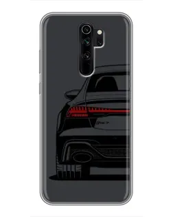 Чохол для Xiaomi Redmi Note 8 Pro з картинкою «Задня частина Audi — арт»