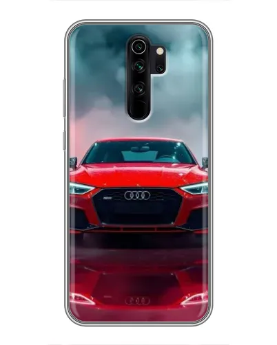 Чехол для Xiaomi Redmi Note 8 Pro с картинкой «Audi RS — красный стиль» Чехол для Xiaomi Redmi Note 8 Pro с картинкой «Audi RS — красный стиль»