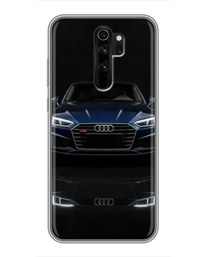 Чехол для Xiaomi Redmi Note 8 Pro с картинкой «Audi — ночное отражение» Чехол для Xiaomi Redmi Note 8 Pro с картинкой «Audi — ночное отражение»