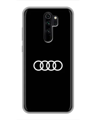 Чехол для Xiaomi Redmi Note 8 Pro с картинкой «Audi White Logo» Чехол для Xiaomi Redmi Note 8 Pro с картинкой «Audi White Logo»