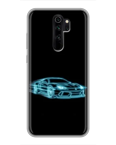 Чехол для Xiaomi Redmi Note 8 Pro с картинкой «Неоновый контур Lamborghini» Чехол для Xiaomi Redmi Note 8 Pro с картинкой «Неоновый контур Lamborghini»