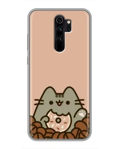 Чехол для Xiaomi Redmi Note 8 Pro с картинкой «Кофейный Пушин»