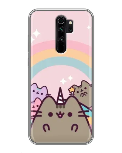 Чехол для Xiaomi Redmi Note 8 Pro с картинкой «Единорог Pusheen»