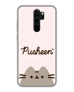 Чехол для Xiaomi Redmi Note 8 Pro с картинкой «Pusheen логотип» Чехол для Xiaomi Redmi Note 8 Pro с картинкой «Pusheen логотип»