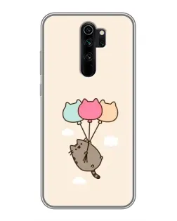 Чехол для Xiaomi Redmi Note 8 Pro с картинкой «Пушин на шариках» Чехол для Xiaomi Redmi Note 8 Pro с картинкой «Пушин на шариках»