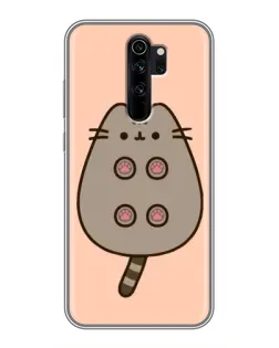 Чехол для Xiaomi Redmi Note 8 Pro с картинкой «Пушин пузиком кверху» Чехол для Xiaomi Redmi Note 8 Pro с картинкой «Пушин пузиком кверху»