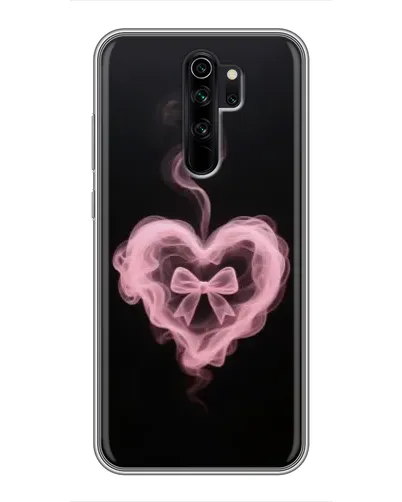 Чехол для Xiaomi Redmi Note 8 Pro с картинкой «Дымчатое сердце»