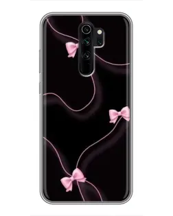 Чехол для Xiaomi Redmi Note 8 Pro с картинкой «Розовые ленты»