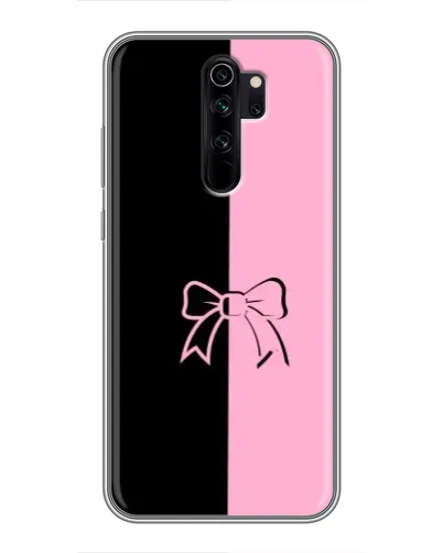 Чехол для Xiaomi Redmi Note 8 Pro с картинкой «Половинки банта»