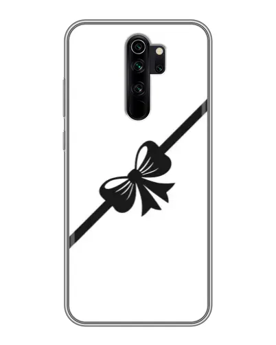 Чехол для Xiaomi Redmi Note 8 Pro с картинкой «Диагональный бант»