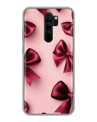 Чехол для Xiaomi Redmi Note 8 Pro с картинкой «Бордовый атлас»