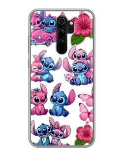 Чехол для Xiaomi Redmi Note 8 Pro с картинкой «Стикеры Stitch и Angel» Чехол для Xiaomi Redmi Note 8 Pro с картинкой «Стикеры Stitch и Angel»