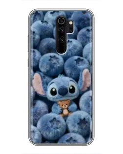 Чехол для Xiaomi Redmi Note 8 Pro с картинкой «Стич и голубика» Чехол для Xiaomi Redmi Note 8 Pro с картинкой «Стич и голубика»