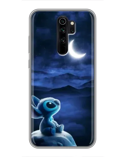 Чехол для Xiaomi Redmi Note 8 Pro с картинкой «Лунная ночь Стича»