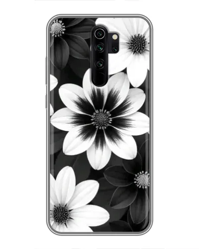 Чохол для Xiaomi Redmi Note 8 Pro з картинкою «Монохромні айстри» Чохол для Xiaomi Redmi Note 8 Pro з картинкою «Монохромні айстри»