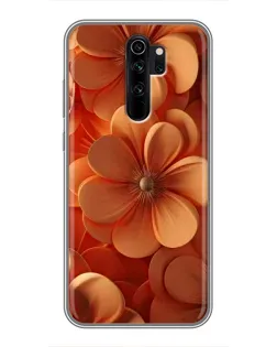 Чохол для Xiaomi Redmi Note 8 Pro з картинкою «Помаранчева макро квітка» Чохол для Xiaomi Redmi Note 8 Pro з картинкою «Помаранчева макро квітка»
