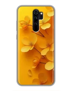 Чохол для Xiaomi Redmi Note 8 Pro з картинкою «Золоті пелюстки» Чохол для Xiaomi Redmi Note 8 Pro з картинкою «Золоті пелюстки»