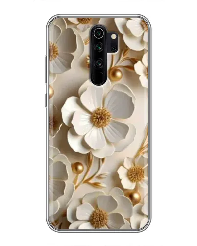 Чохол для Xiaomi Redmi Note 8 Pro з картинкою «Білі паперові квіти» Чохол для Xiaomi Redmi Note 8 Pro з картинкою «Білі паперові квіти»
