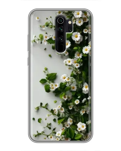 Чохол для Xiaomi Redmi Note 8 Pro з картинкою «Гілка дрібних білих квітів» Чохол для Xiaomi Redmi Note 8 Pro з картинкою «Гілка дрібних білих квітів»