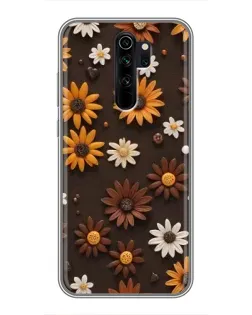 Чохол для Xiaomi Redmi Note 8 Pro з картинкою «Візерунок з маленьких соняшників» Чохол для Xiaomi Redmi Note 8 Pro з картинкою «Візерунок з маленьких соняшників»
