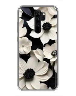 Чохол для Xiaomi Redmi Note 8 Pro з картинкою «Об'ємні білі квіти» Чохол для Xiaomi Redmi Note 8 Pro з картинкою «Об'ємні білі квіти»