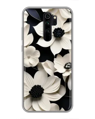 Чохол для Xiaomi Redmi Note 8 Pro з картинкою «Об'ємні білі квіти» Чохол для Xiaomi Redmi Note 8 Pro з картинкою «Об'ємні білі квіти»