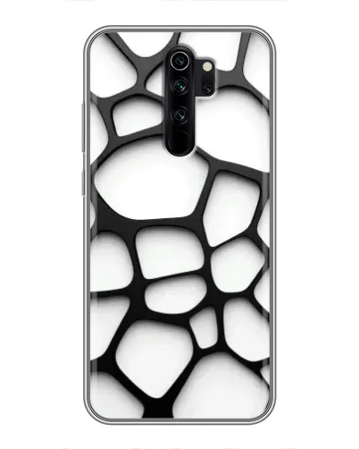 Чехол для Xiaomi Redmi Note 8 Pro с картинкой «Белая объемная сетка» Чехол для Xiaomi Redmi Note 8 Pro с картинкой «Белая объемная сетка»