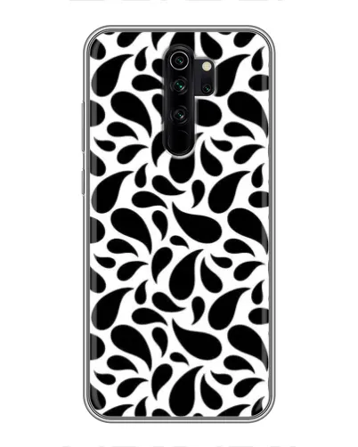 Чехол для Xiaomi Redmi Note 8 Pro с картинкой «Контрастные черные капли» Чехол для Xiaomi Redmi Note 8 Pro с картинкой «Контрастные черные капли»