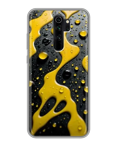 Чехол для Xiaomi Redmi Note 8 Pro с картинкой «Жидкое желтое золото» Чехол для Xiaomi Redmi Note 8 Pro с картинкой «Жидкое желтое золото»