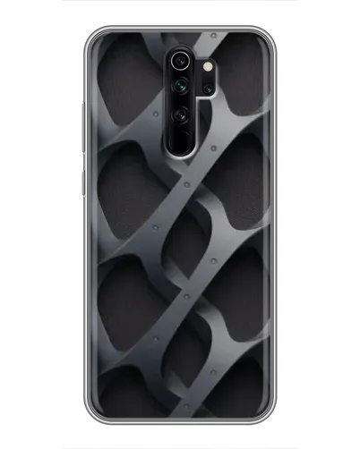 Чехол для Xiaomi Redmi Note 8 Pro с картинкой «Объемное серое плетение» Чехол для Xiaomi Redmi Note 8 Pro с картинкой «Объемное серое плетение»