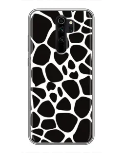 Чехол для Xiaomi Redmi Note 8 Pro с картинкой «Черно-белый жираф»