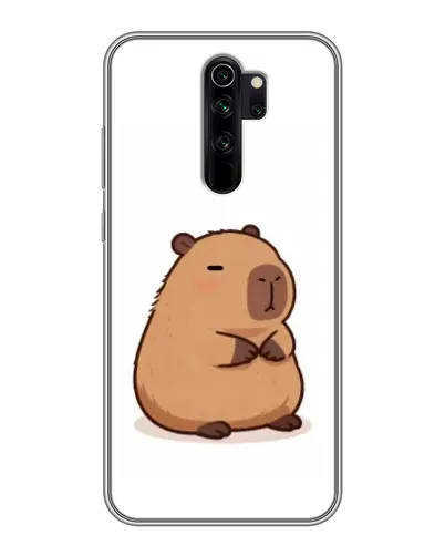 Чехол для Xiaomi Redmi Note 8 Pro с картинкой «Толстенькая капибара»