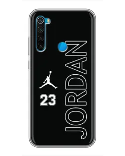 Чехол для Xiaomi Redmi Note 8 с картинкой «Jordan Vertical»