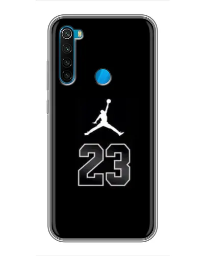 Чехол для Xiaomi Redmi Note 8 с картинкой «Jordan Flight 23»