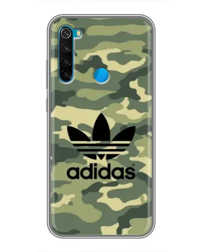 Чехол для Xiaomi Redmi Note 8 с картинкой «Милитари стиль Adidas»